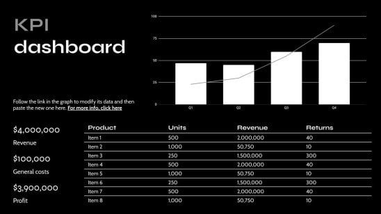 Technology Pitch Deck presentation template 