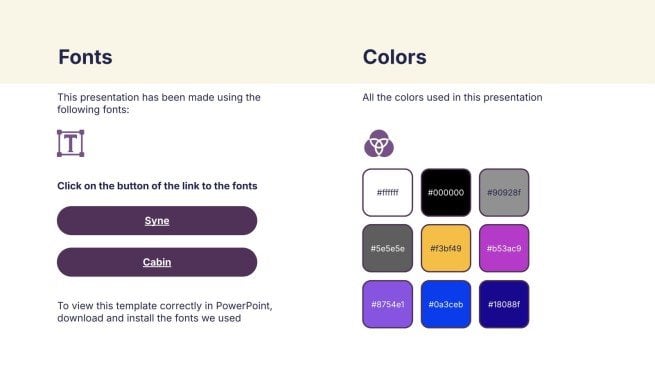 Technology Pitch Deck presentation template 