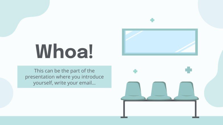 파스텔 팔레트 의사 테마 프레젠테이션 템플릿