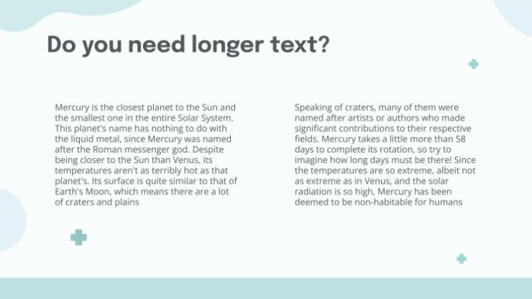 파스텔 팔레트 의사 테마 프레젠테이션 템플릿