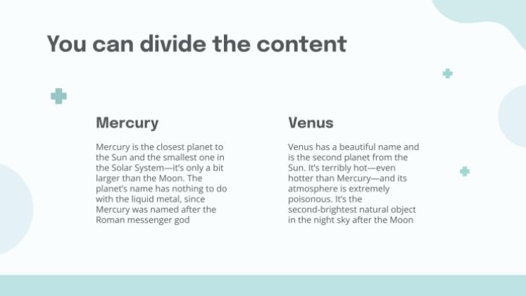 파스텔 팔레트 의사 테마 프레젠테이션 템플릿