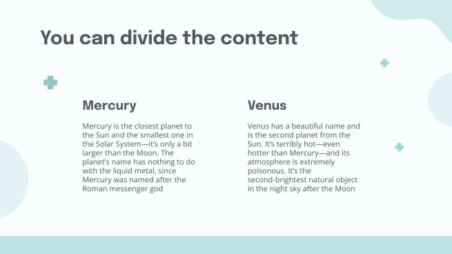 파스텔 팔레트 의사 테마 프레젠테이션 템플릿