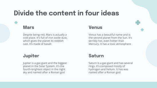 파스텔 팔레트 의사 테마 프레젠테이션 템플릿