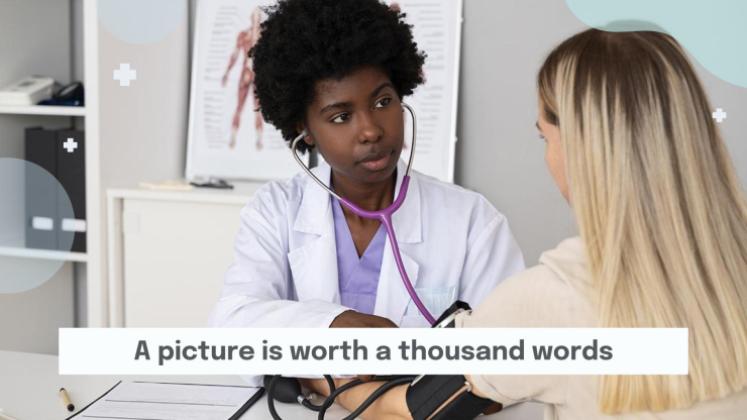 파스텔 팔레트 의사 테마 프레젠테이션 템플릿