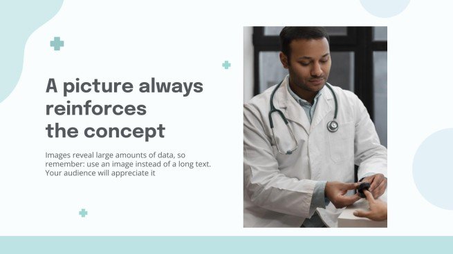 파스텔 팔레트 의사 테마 프레젠테이션 템플릿