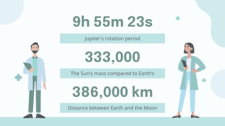 파스텔 팔레트 의사 테마 프레젠테이션 템플릿