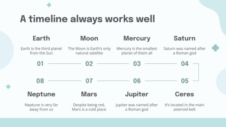 파스텔 팔레트 의사 테마 프레젠테이션 템플릿