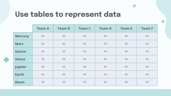 파스텔 팔레트 의사 테마 프레젠테이션 템플릿