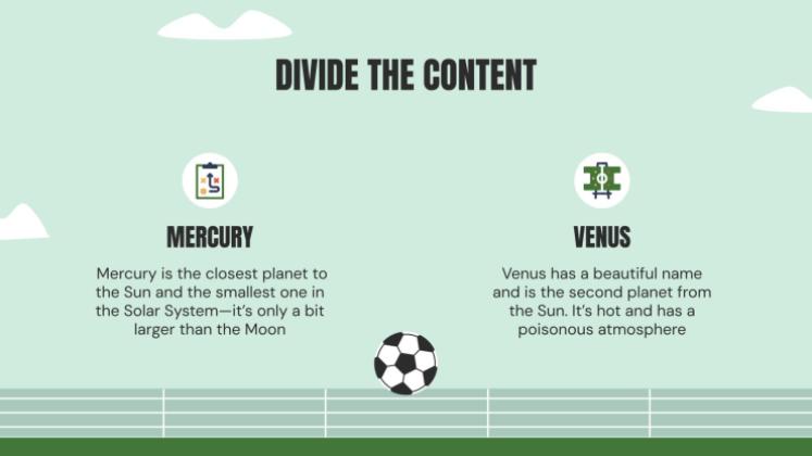 Thème du football Modèles de présentation