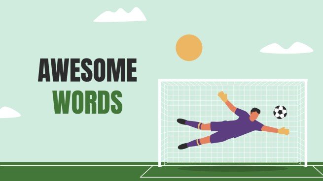 Thème du football Modèles de présentation