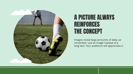 Thème du football Modèles de présentation