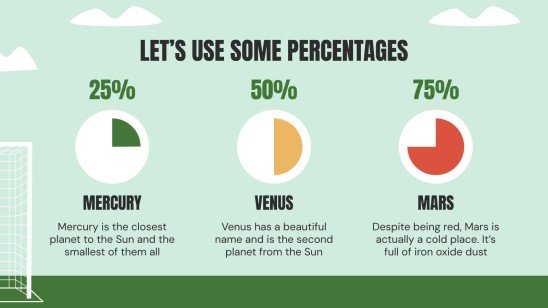 Thème du football Modèles de présentation