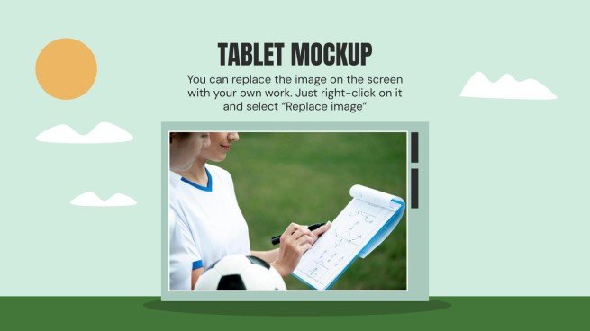 Thème du football Modèles de présentation