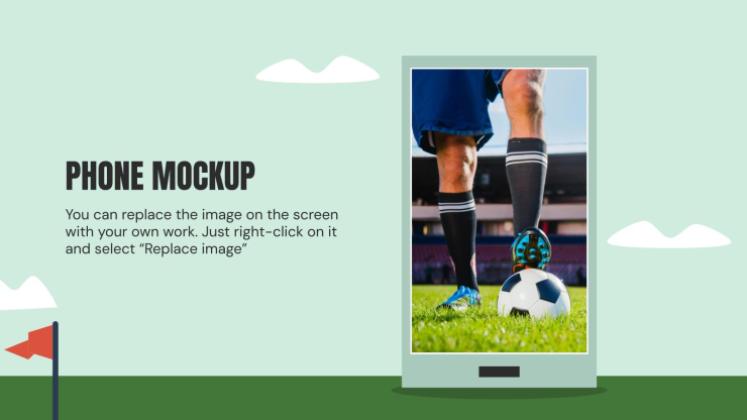 Thème du football Modèles de présentation