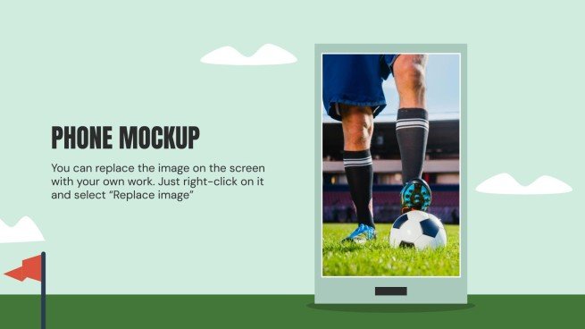 Thème du football Modèles de présentation