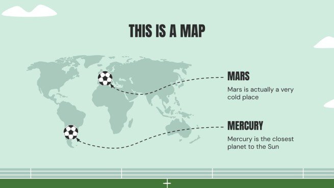 Thème du football Modèles de présentation