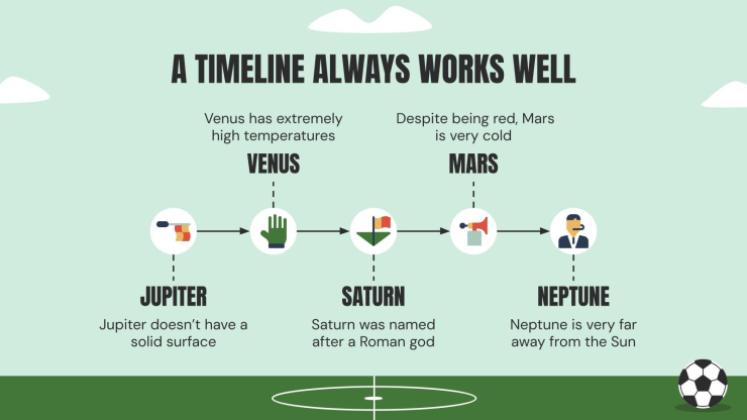 Thème du football Modèles de présentation