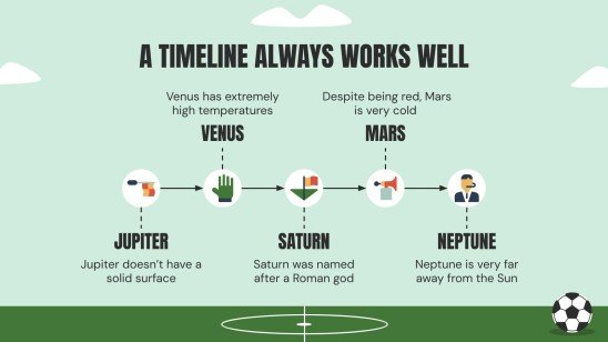 Thème du football Modèles de présentation