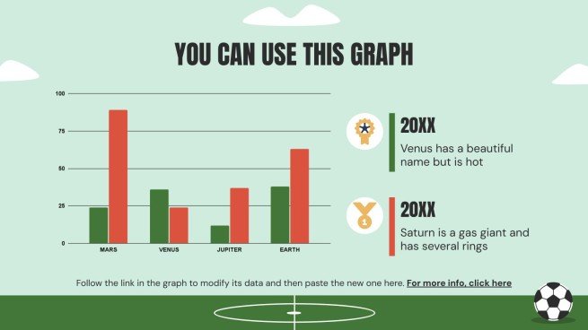 Thème du football Modèles de présentation