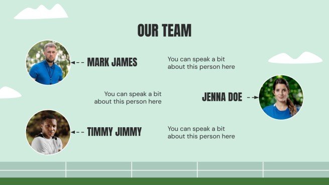 Thème du football Modèles de présentation