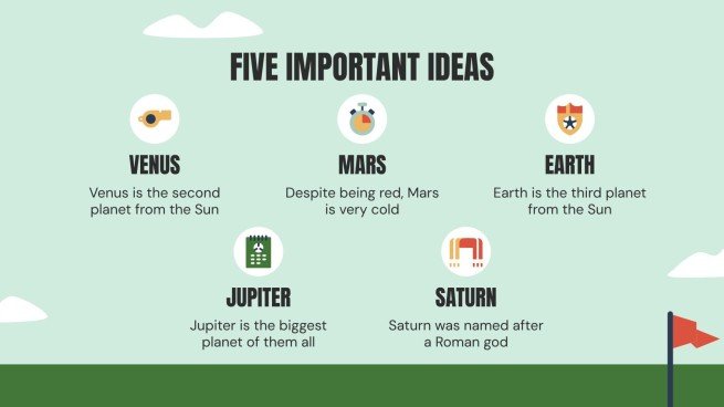 Thème du football Modèles de présentation