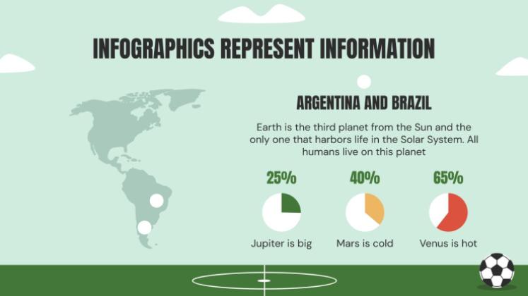 Thème du football Modèles de présentation
