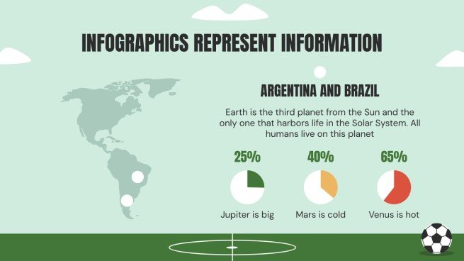 Thème du football Modèles de présentation