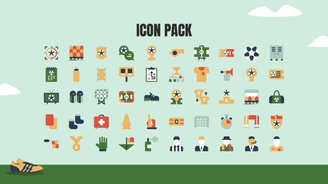 Thème du football Modèles de présentation