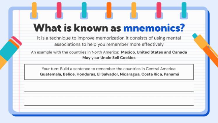 Stratégies d'étude des textes Modèles de présentation