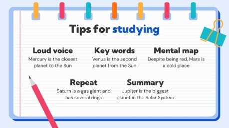 Stratégies d'étude des textes Modèles de présentation
