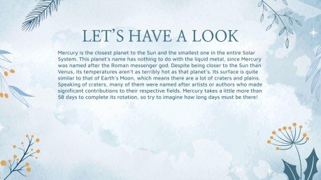 Plantilla de presentación Fondos del país de las maravillas invernal para reuniones