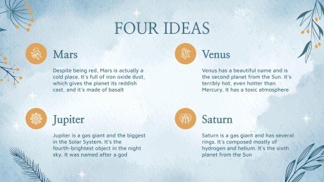 Plantilla de presentación Fondos del país de las maravillas invernal para reuniones