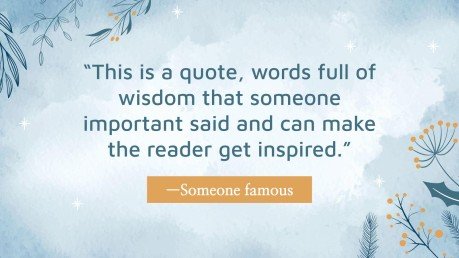 Plantilla de presentación Fondos del país de las maravillas invernal para reuniones