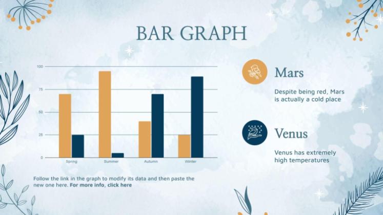 Plantilla de presentación Fondos del país de las maravillas invernal para reuniones