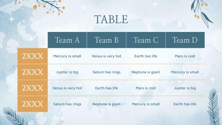 Plantilla de presentación Fondos del país de las maravillas invernal para reuniones