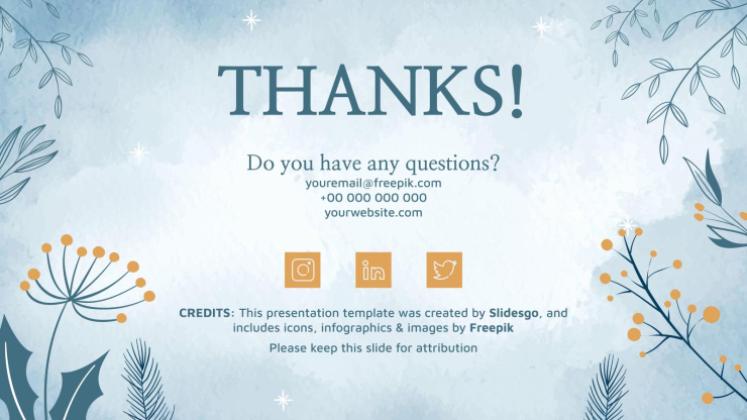 Plantilla de presentación Fondos del país de las maravillas invernal para reuniones