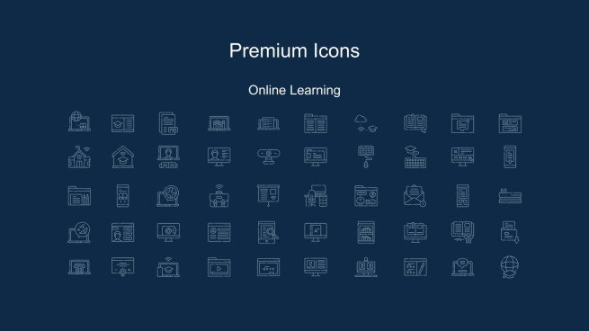 Plantilla de presentación Fondos del país de las maravillas invernal para reuniones