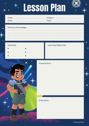 Planes de lecciones Disney