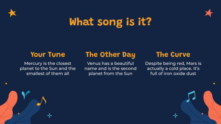 Plantilla de presentación ¡Adivina la canción!