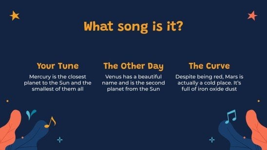 Plantilla de presentación ¡Adivina la canción!