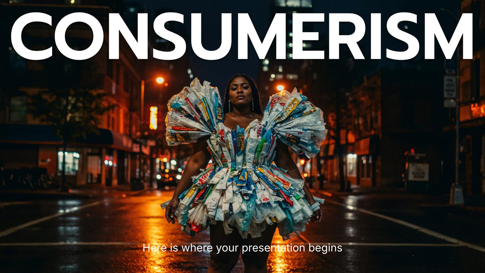 Consumerism presentation template 