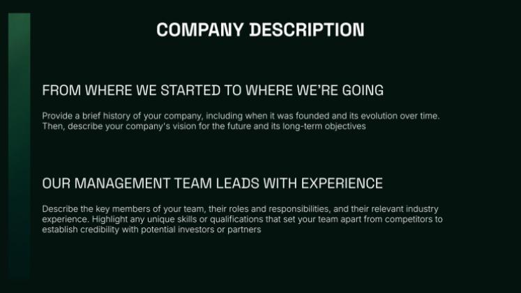 The Power of Artificial Intelligence presentation template 