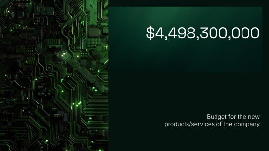 The Power of Artificial Intelligence presentation template 