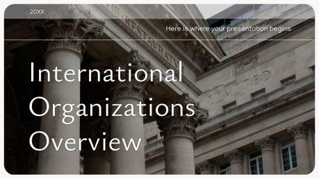 International Organizations Overview presentation template 