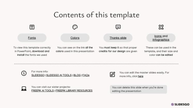 International Organizations Overview presentation template 