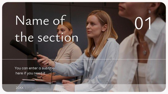 International Organizations Overview presentation template 