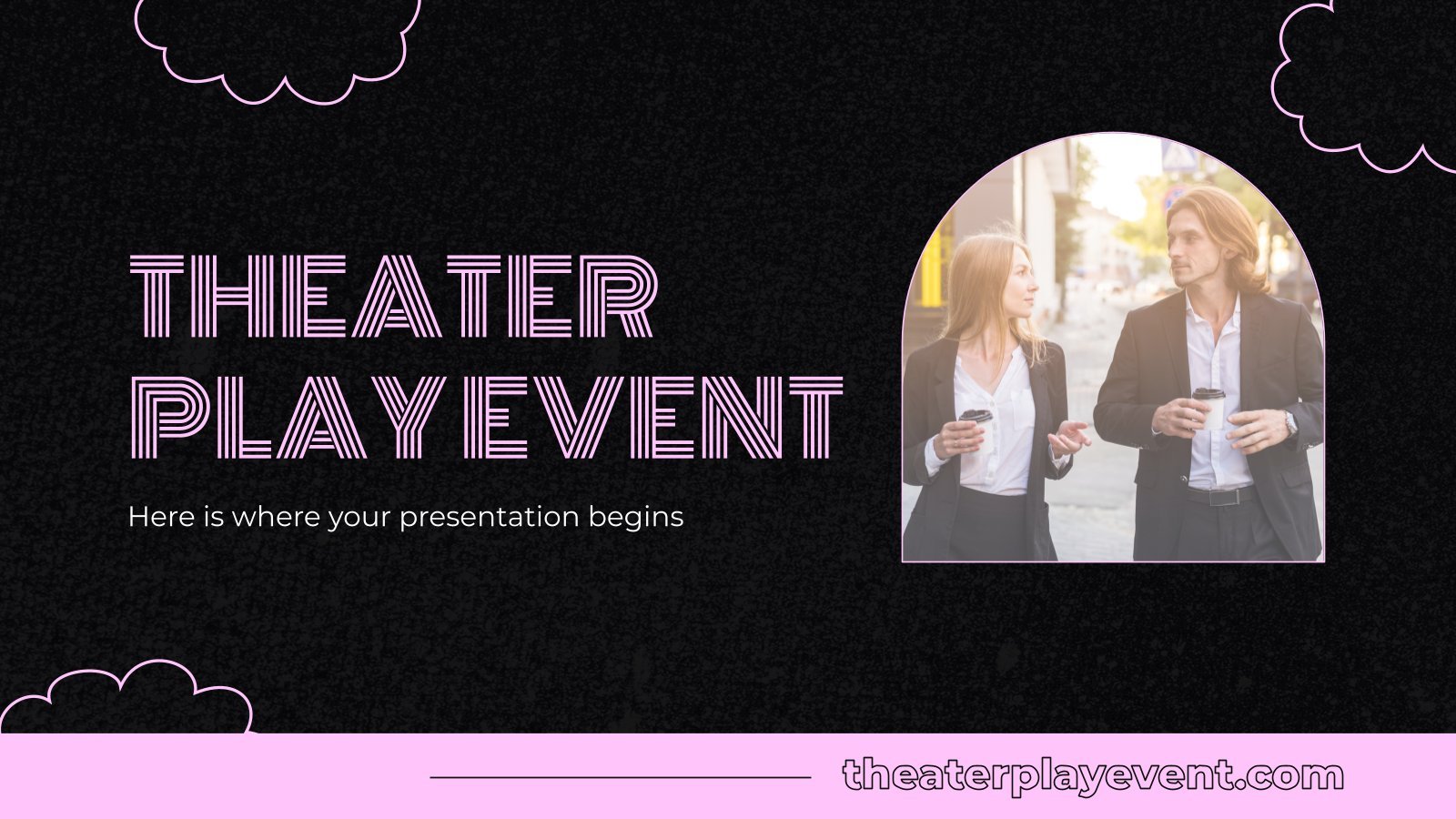 Theater Play Event presentation template 