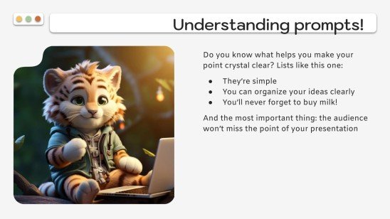 Creative Writing Prompts presentation template 