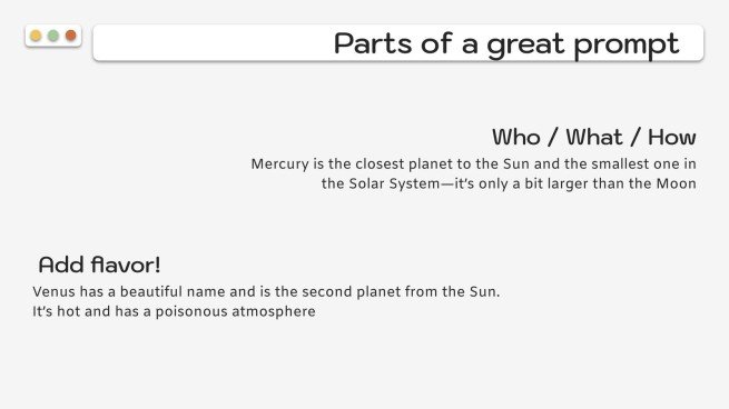 Creative Writing Prompts presentation template 