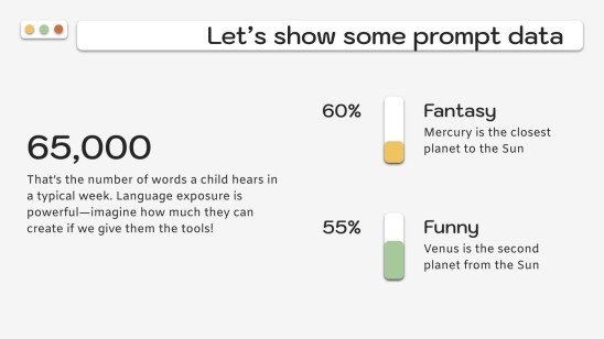Creative Writing Prompts presentation template 